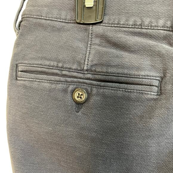 FAHERTY Navy Stretch Terry Chino Pant Size 32X32 - Picture 7 of 14